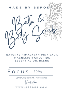 Load image into Gallery viewer, Focus Body Scrub and Soak
